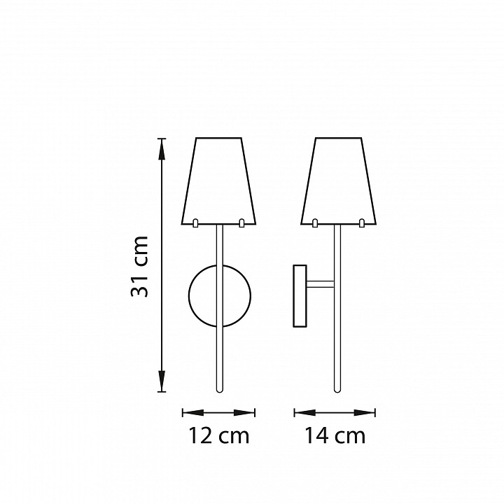 Бра Lightstar Diafano 758612