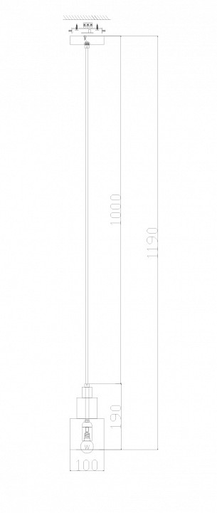 Подвесной светильник Freya Moke FR4006PL-01BS