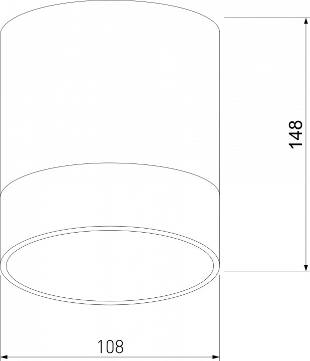 Накладной светильник Elektrostandard Light LED a057161