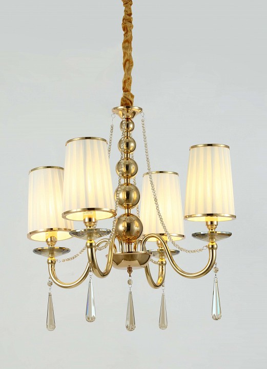 Подвесная люстра LUMINA DECO Fabione LDP 1200-4 F.GD