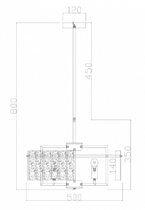 Светильник на штанге Freya Basilica FR5166PL-06BS