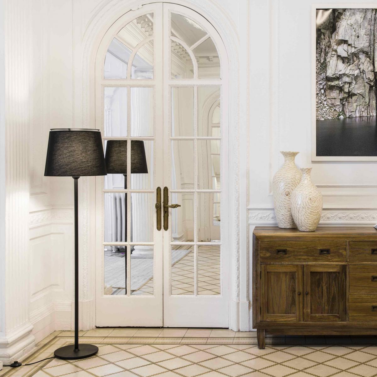 Абажур для торшера Savoy черный