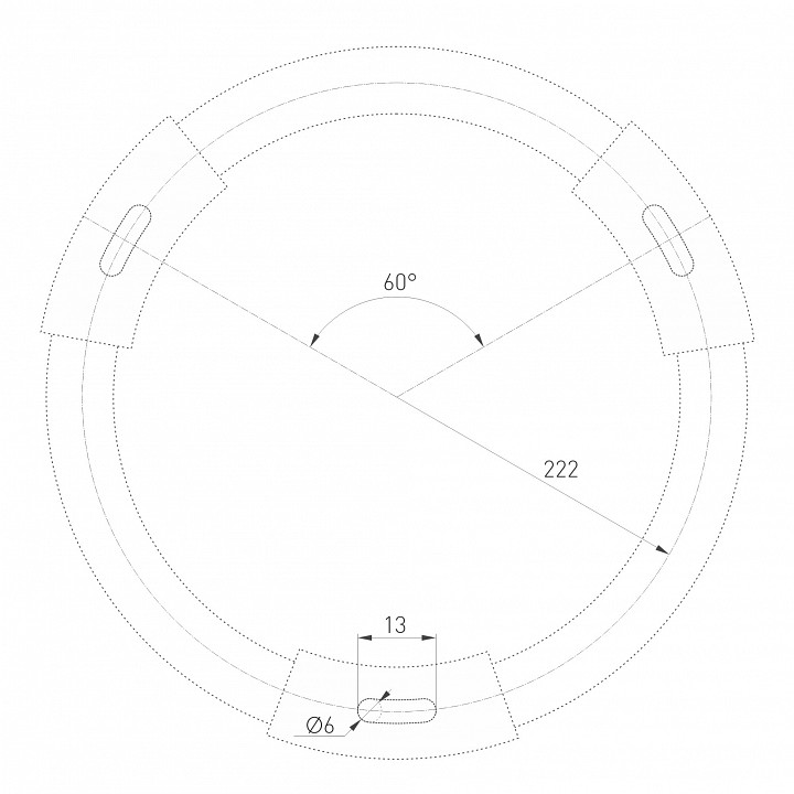 Накладной светильник Arlight RONDO 034817