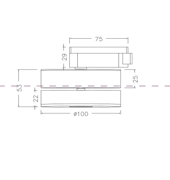 Накладной светильник Maytoni Magic TR006-1-12W3K-B
