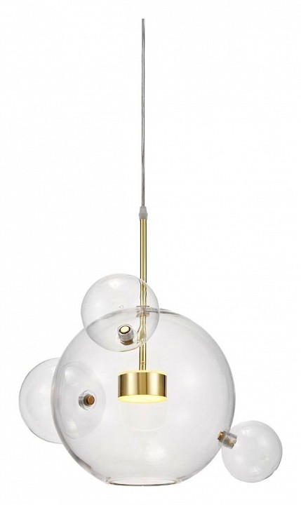 Подвесной светильник LUMINA DECO Neroni LDP 6016-3+1 GD