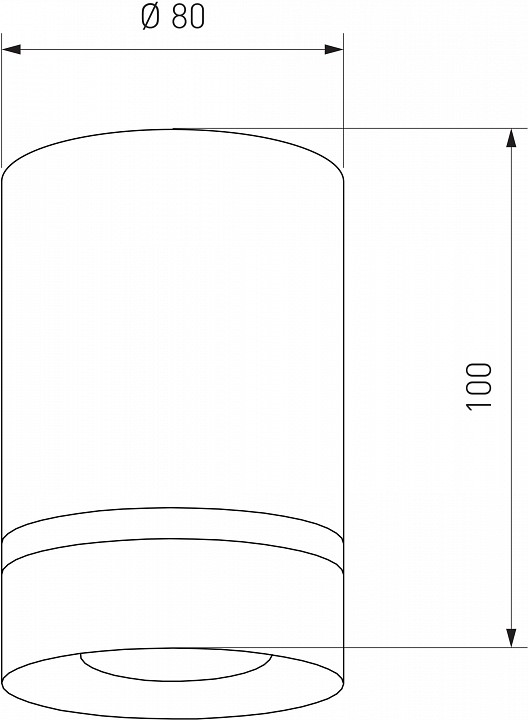 Накладной светильник Elektrostandard Topper a063933
