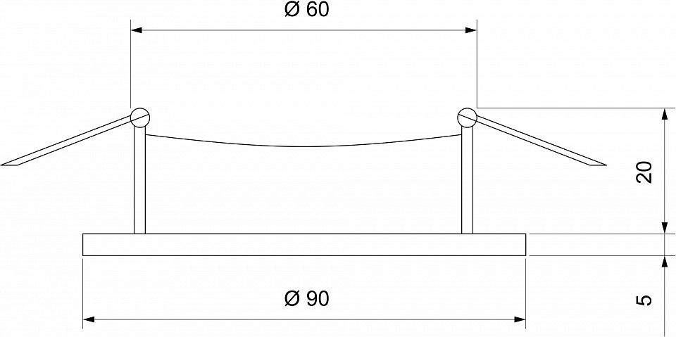 Встраиваемый светильник Elektrostandard Gridi a063923