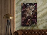 Печатная фотография на стекле Leopardo 80x120