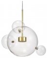Подвесной светильник LUMINA DECO Neroni LDP 6016-3+1 GD