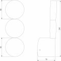Накладной светильник Elektrostandard Brioni a064594