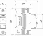 Автоматический выключатель 1P Werkel Автоматические выключатели W901P406