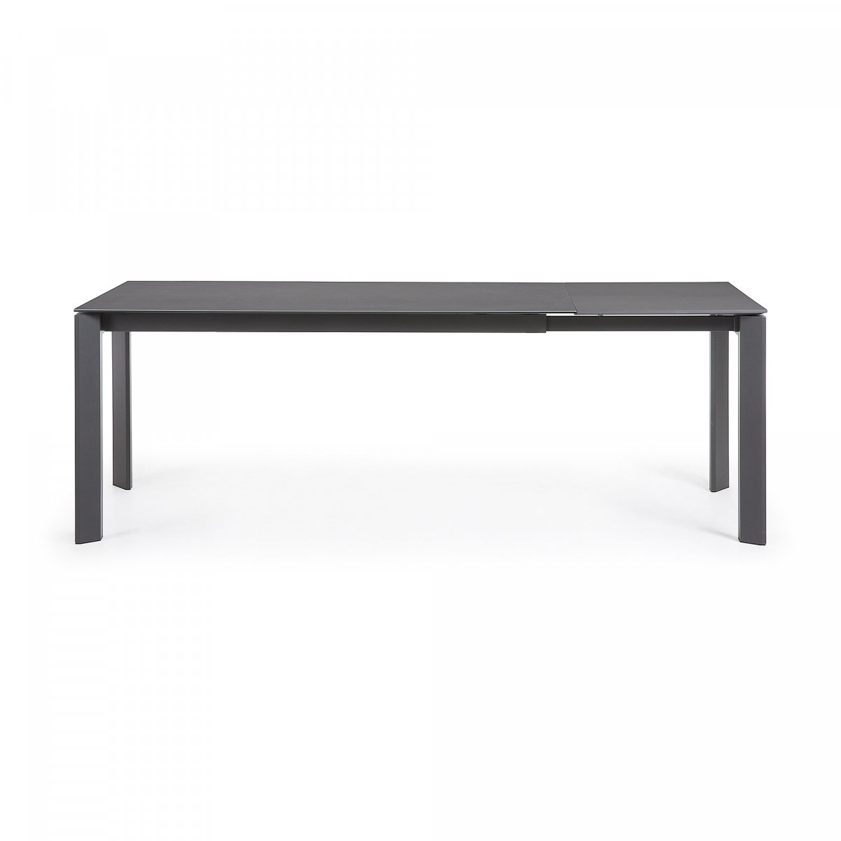 Стол Atta 160 (220) x90 графит керамический