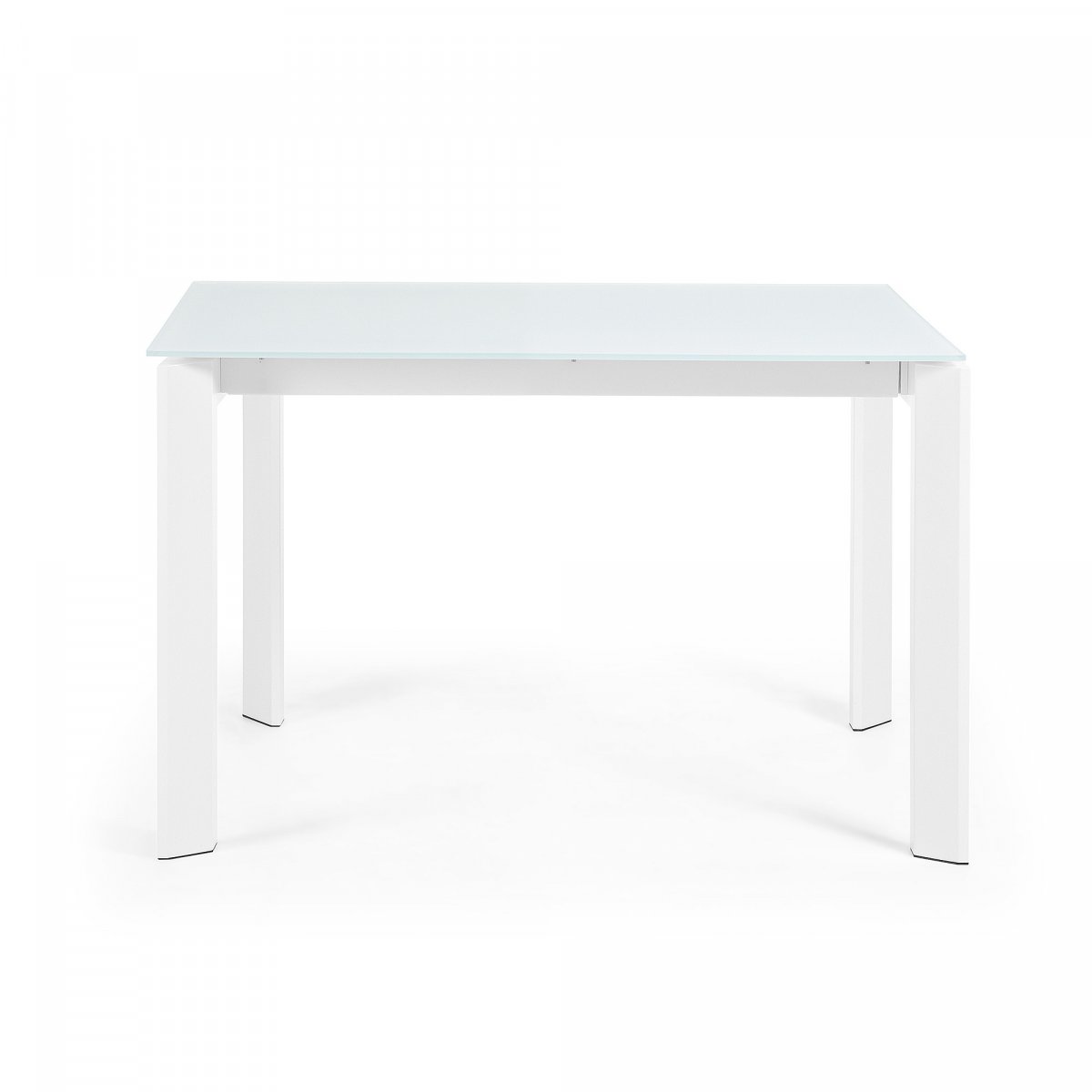 Стол обеденный Atta 120(180)x80 белое стекло