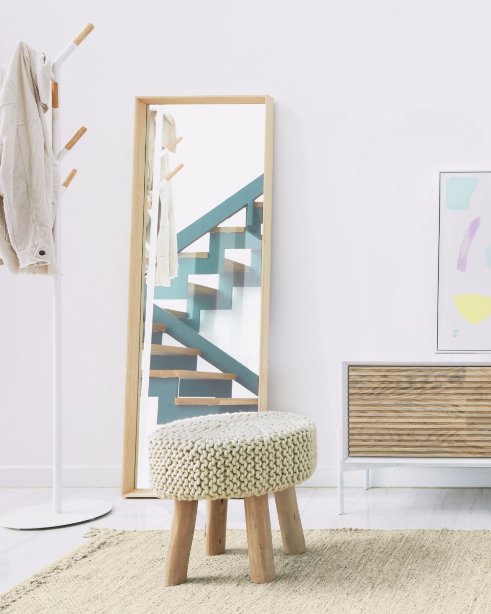 Зеркало Nerina 52 x 152 cm в натуральной отделке