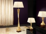 Торшер Deco золотой