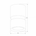 Накладной светильник Elektrostandard Kayo a064730