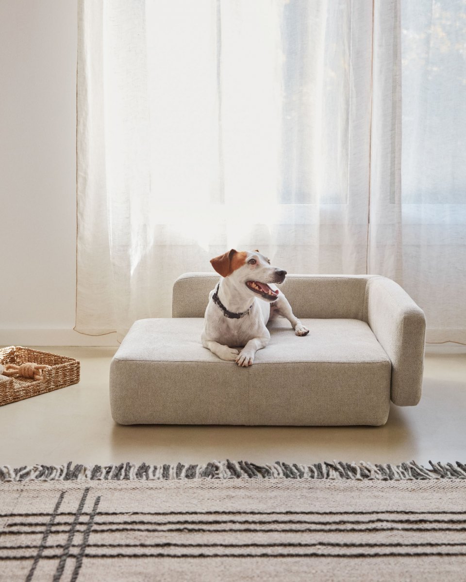 Bowie cover for small bed for pets in beige