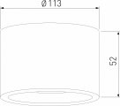 Накладной светильник Elektrostandard Light LED a057471