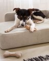 Bowie cover for large bed for pets in beige