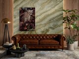 Печатная фотография на стекле Leopardo 80x120
